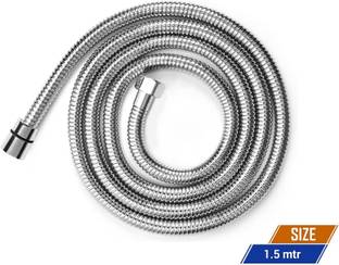 KURIC Steel Flexible Hand Shower Health Faucet Tube 1.5 mtr, Hose Pipe, Jet Spray Pipe Handshower Hose...