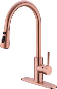 Shop clozer Rose Gold Kitchen Faucet, Kitchen Sink Faucet, Sink Faucet Kitchen Mixer Faucet