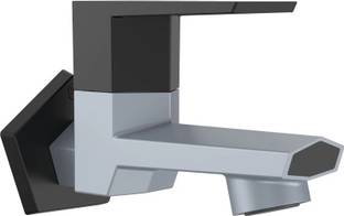 R. N. RNG2009B32_PTMT Superior Plastic Bib Cock Foam Flow, with Flange | Foam Flow Tap | Bib Tap with Flange for Bathroom, Toilet, and Wash Basin | Plastic Water Taps| Bib Tap Faucet