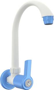 R. N. RNWIN19A09 PTMT Superior Plastic Wall Mounted Sink Cock, with Flange | Kitchen Sink Tap | Sink T...