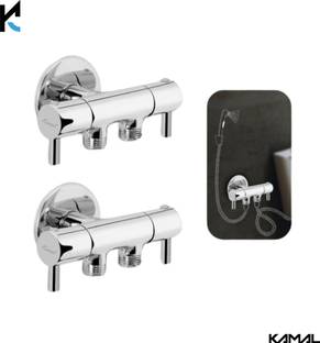 KAMAL Two way Angle Cock - Ertiga (Set of 2) Angle Cock Faucet