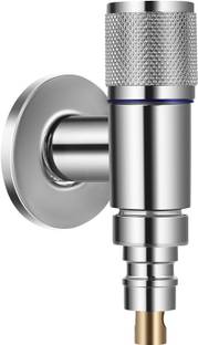 Hyenas Atmos Laundry Washing Machine Faucet Multi-Use Connector Tap Stainless Steel Angle Cock Faucet