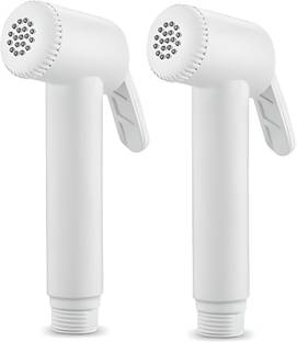 क्यूरिक ABS White Toilet Jet Spray Gun Health Faucet Head, Hand Jet Spray Gun For Toilet (Without Show...