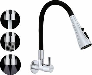 ENICET by ENICET Sink cocke with flexible spout, 3 Flow function, sink tap for kitchen (FE112-TF) Trip...