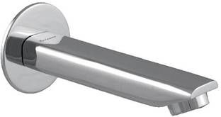 Parryware Brass Bath Tub Diverter Spout with Flange set of 1 pic 1327011 Praseo Spout Faucet