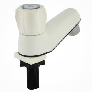 बाथ गुरु ABS Plastic Heavy Quality Quarter Turn Wash Basin Sink Pillar Cock Taps for Bathroom Kitchen पिलर टैप नल