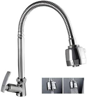 फ्लिपकार्ट स्मार्टबुय Pulse Brass Swan Neck Flxo Play And 360 Degree Flexible Silver Hose & Dual Flow ...