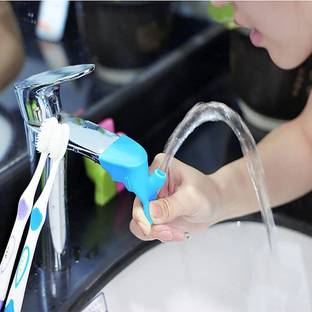 Sindhia 2 Pcs of Elastic Water Tap Holder Faucet Extender for Hands Washing Tool Health  Faucet