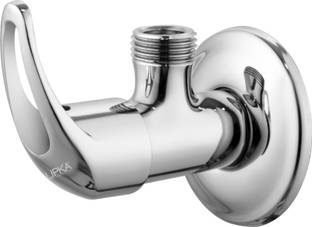 Lipka PXL-08 Pixel Angle Cock Brass Tap with Chrome Finish for Geysers, Basins & Sinks Angle Cock Fauc...