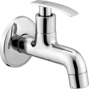 Ramya Leaf Bib Cock FLT Tap For Bathroom and Kitchen Chrome Finish Bib Tap Faucet
