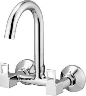 फास्टगियर Brass Opium Sink Mixer Swivel Casted Hot & Cold Water with 360 Degree Adjustable Spout Suita...