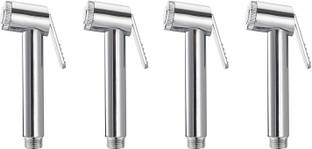 पेस्का WC Bidet Toilet Shower Head R/N Sleek ABS Plastic Health Faucet Head - Set of 4 स्वास्थ्य  नल