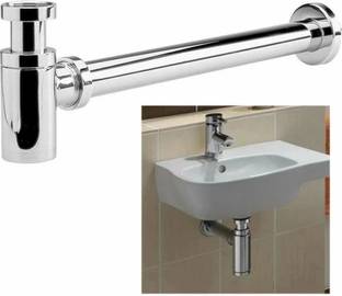 Oleanna BT-110 Premium Bottle Trap Set with Waste Pipe/Outlet Pipe for Bathroom Health  Faucet