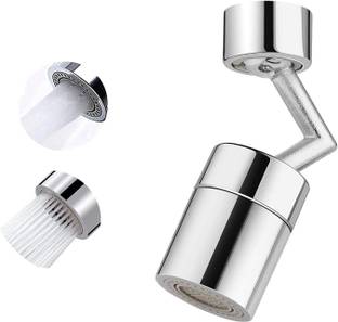 Dhupgarh by DG E 720 degree swivel sink faucet aerator,Water Saving Dual Function Water Filters 720 Degree Rotation Splash Filter Universal Faucet Aerator (Pack of 1) Health  Faucet