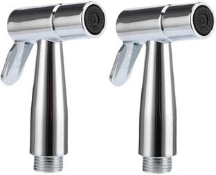 क्यूरिक Bullet Health Faucet Head (Pack of 2) Faucet for Toilet, Toilet Jet Spray Gun, Flush Gun, Hand...