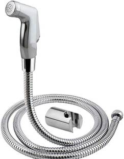 Oleanna Magic ABS Health Faucet with SS-304 Grade 1 Mtr Flexible Tube and Wall Hook Health  Faucet