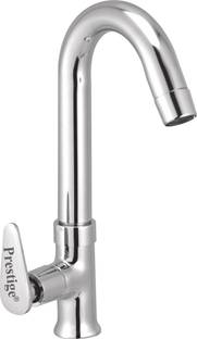 Prestige Brass Slim Swan Neck Swan Neck Silver plated Tap Faucet Pillar Tap Mixer Faucet Pillar Tap Fa...