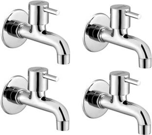 Ramya Brass Bib Tap Pack OF 4 For Kitchen And Bathroom Tap Bib Tap Faucet