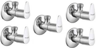 Prestige Premium quality Stainless steel Jazz Angle Valve -Set of 5 Bib Tap Faucet
