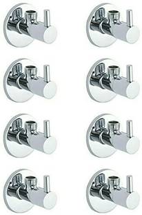 KANN Premium quality stainless steel TURBO Angle Valve Tap Chrome Pack Of 8 Bib Tap Faucet