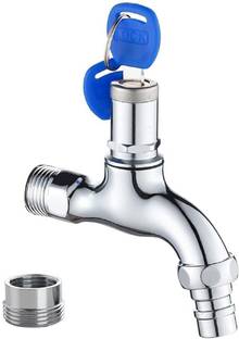 HASTHIP Faucet Prevent Unauthorized Use Outdoor Faucet with 2 Copper Keys Water Faucet with Copper Keys Keyed Water Faucet Key Operated Water Faucet Health  Faucet