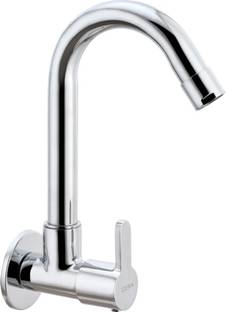 CERA by cera 1015251 Victor Sink Faucet (wall mounted) with long swivel spout and wall flange | Kitche...