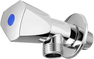 Kyari - Lux Polygon Angle Valve With Brass Disk - AV803 Angle Cock Faucet
