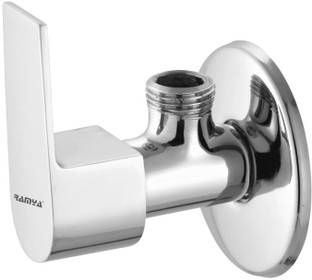 Ramya Prime Angle Tap Brass For Bathroom and Kitchen Chrome Finish Angle Cock Faucet