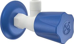 R. N. RNMAJ02A01_PTMT Angle Cock With Flange for Bathroom, Kitchen & Outdoor Applications Stop Cock An...