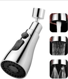 Hidelliya 3 mode 360 Degree Movable Faucet Aerator Infinity Pillar Tap Faucet Nozzle Cock Faucet