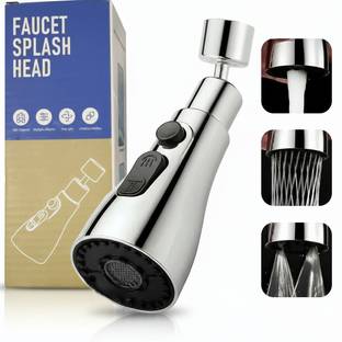Tashvik by Generic 360° Rotating Flexible Faucet Splash Head for Kitchen Sink | Strong Water Boost Sin...