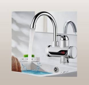 NADOD Instant Electric Heating Tap with Digital Display Fast Hot Water Bib Tap Faucet