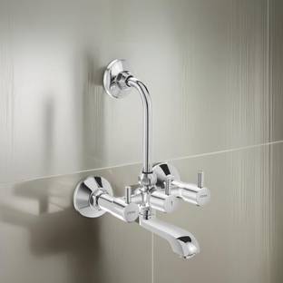 CERA F2002401chta Wall Mixer with Provision for Overhead Shower Mixer Faucet