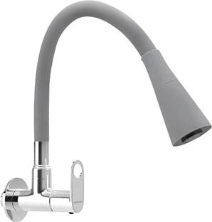 Ramya ORNAMIX Smart Flexible Sink Tap Grey (With 360 Degree Flexible Silicon Hose & Dual Flow Pattern) Cold Water Tap Pillar Tap Faucet