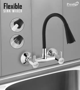 Prestige Turbo Brass Sink with Dual Flow Flexible Swivel Spout, Kitchen Mixer Faucet