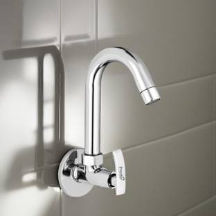 Prestige Passion (Sink Cock) Brass Tap For Bathroom/Kitchen Faucet� � (Silver) Pillar Tap Faucet