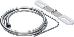 Prayag American Stainless Steel Jet Spray with 1 meter Tube, High Pressure Manual Bidets