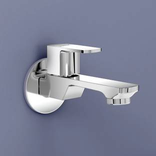 Plantex Long Body Bib Tap Faucet Single Lever Bib Cock for Bathroom Basin Kitchen Sink Faucet with Teflon Tape (APS-1292, Long Body-Chrome) Bib Tap Faucet