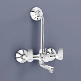 Plantex 2 in 1 Wall Mixer/Wall Mounted Over Head Shower with Teflon Tap -(APS-1299,Saga) APS-1299,Saga Basin Mixer Faucet