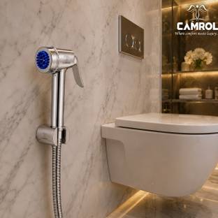 Camrol Health faucet BRASS Perry Gun 1.5mtr tube with Abs Hook Health  Faucet