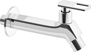 PIXAFLO Long Body Bib Cock Tap with Wall Flange (Chrome) Meta-A Long Body Bib Tap Bib Tap Faucet