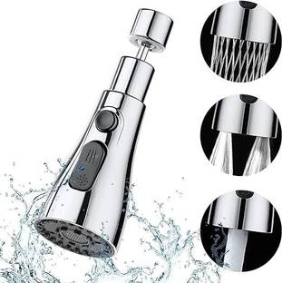 HENVE Universal Kitchen Faucet 3-Function Pull Down Sink Sprayer Attachment for Spray Head Big Angle 360°Rotatable Anti-Splash for Kitchen Sink Faucet Aerator Pillar Tap Faucet