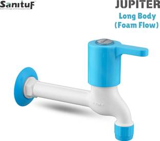 Sanituf JR-602A Long Body (Foam Flow) Tap || Jupiter Long Body Tap for Bathroom & Kitchen || PTMT Hot & Cold Suitable Long Body Aerator Foam Flow Faucet