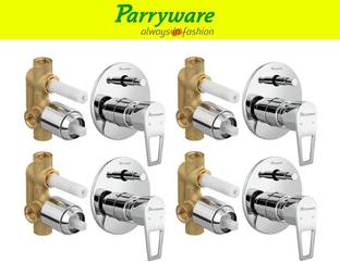 Parryware Espirion concealed Diverter Body with Concealed Upper Part set of 4 pic 092 Faucet Set
