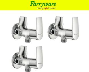 Parryware Praseo Two Way Angle Valve with Quarter Turn set of 3 pic 1123 Angle Cock Faucet