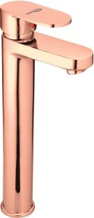 AMATRA Mini Opal Prime (12inch) Full Brass Rose Gold Finish (PVD Coating) Single Lever Hot and Cold Ba...