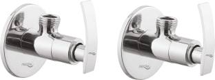 AMATRA Passion Angle Valve Pack Of 2 For Bathroom and Kitchen Chrome Finish Angle Cock Faucet