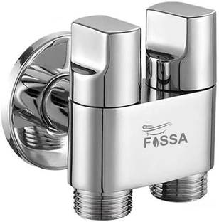 Fossa Shower Diverter Valve,Two Outlets Dual Control Washing Machine Stainless Steel Tap Adapter Valve...