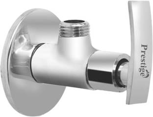 Prestige Passion Angle Cock Angle Cock Chrome Finishing Bathroom & Kitchen Tap with Flange Bib Tap Fau...