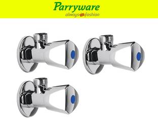 Parryware Trigon Brass angle valveTap set of 3 pic 190 Trigon brass angle valveTap with wall flange Angle Cock Faucet